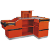 Standard check-out counter and cash table S-114