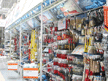 heavy duty shelving system for hardware stores