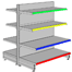 retail shelves for shops, gondol shelving system