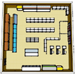 Supermarket layout design project