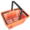 TB-2 Single handle plastic shopping basket