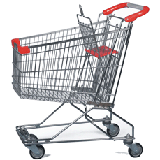 AngeLi series shopping trolleys and supermarket shopping carts
