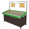 vegetable and fruit display racks - vr006