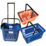 plastic shopping baskets,trolley basket