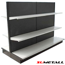 gondola shelving system compatible with American style 