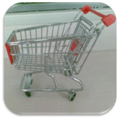 Mini shopping trolleys as promotion gifts