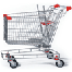 Supermarket carts, shopping trolleys