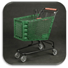 120 litre plastic shopping trolleys and supermarket shopping carts